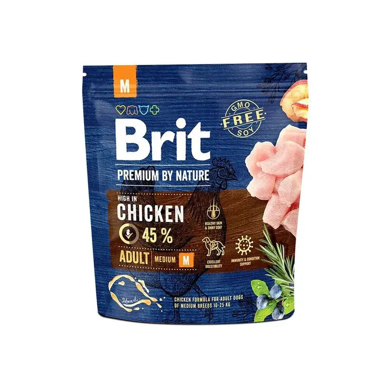 Brit Premium Dog Nature Adult Médio 1 quilo