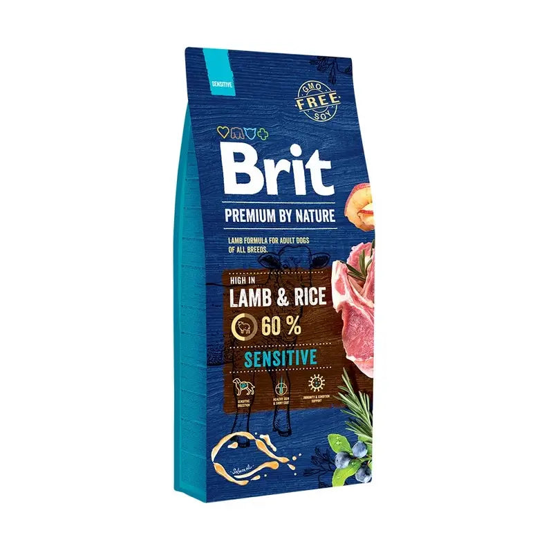Brit Premium Dog Nature Sensitive Cordeiro 15 quilos