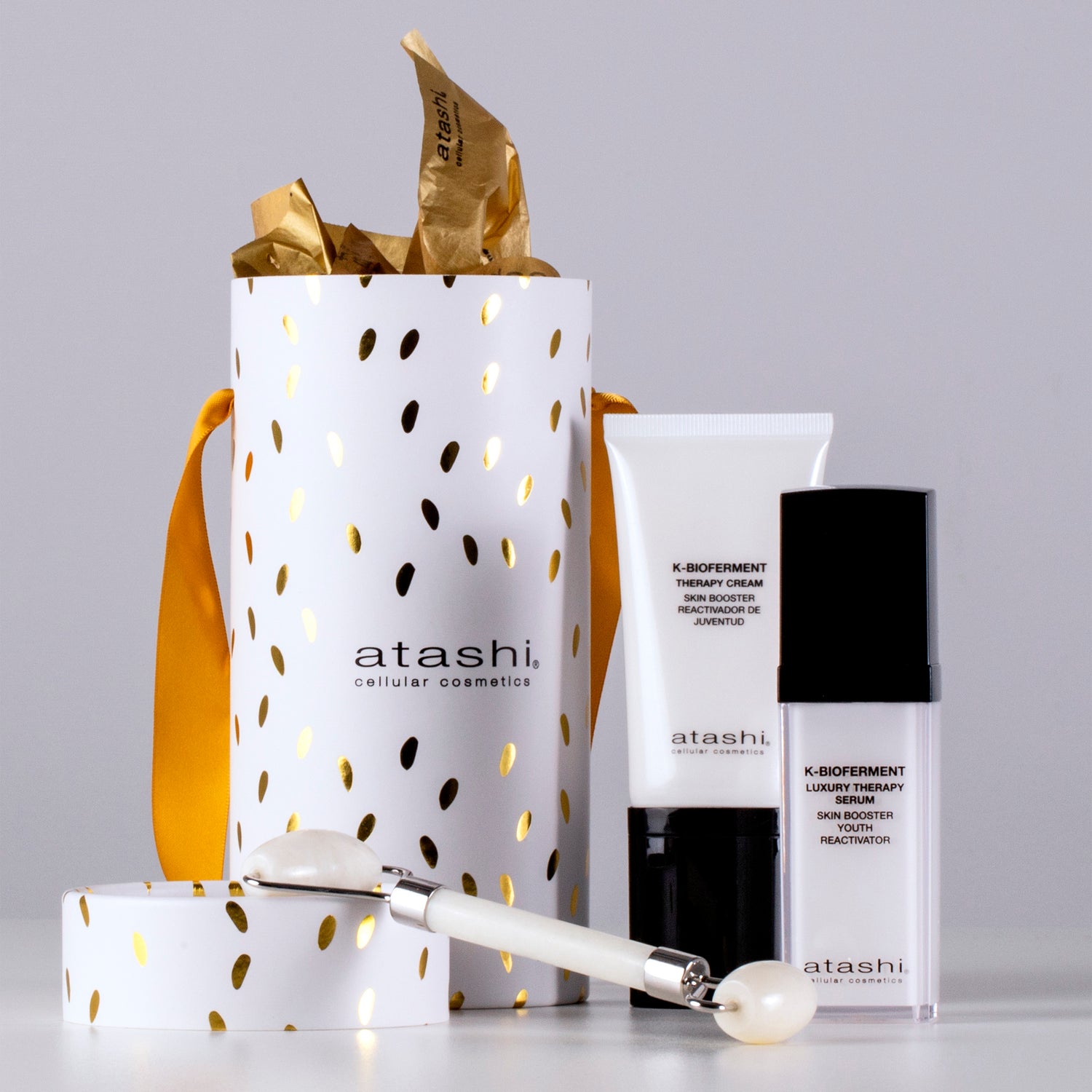 Caixa Atashi Ritual K-Bioferment Serum + Revitalising Anti-Ageing Cream