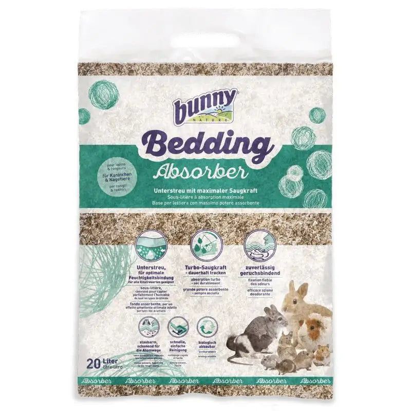 Absorvente de cama de coelho 20L