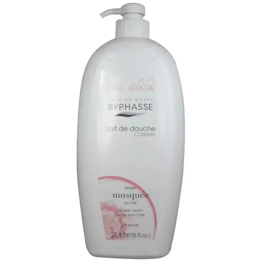 Creme de Duche Byphasse Caresse Rosa Mosqueta, 2000 ml