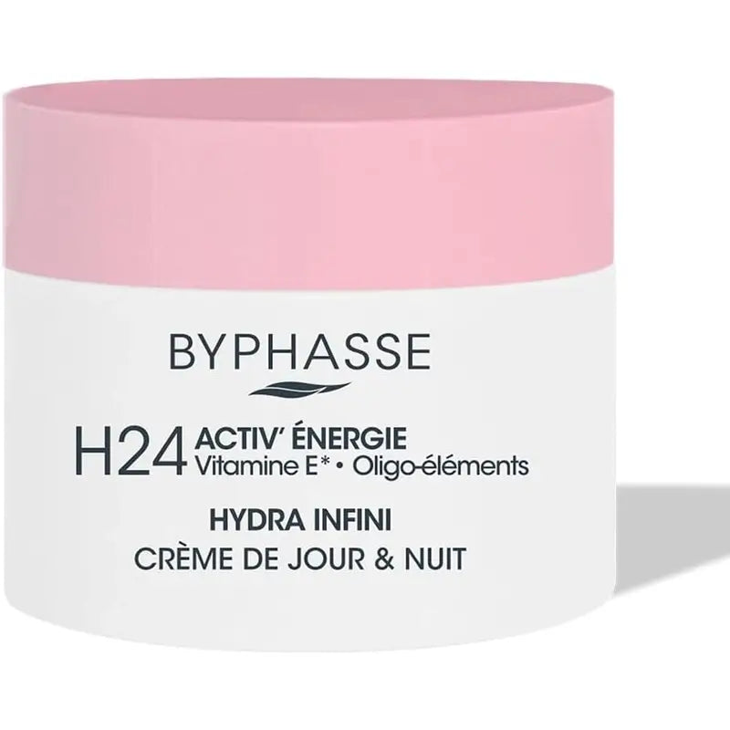 Byphasse Facial Cream Hydra Infini 24 H Dia e Noite, 60 ml
