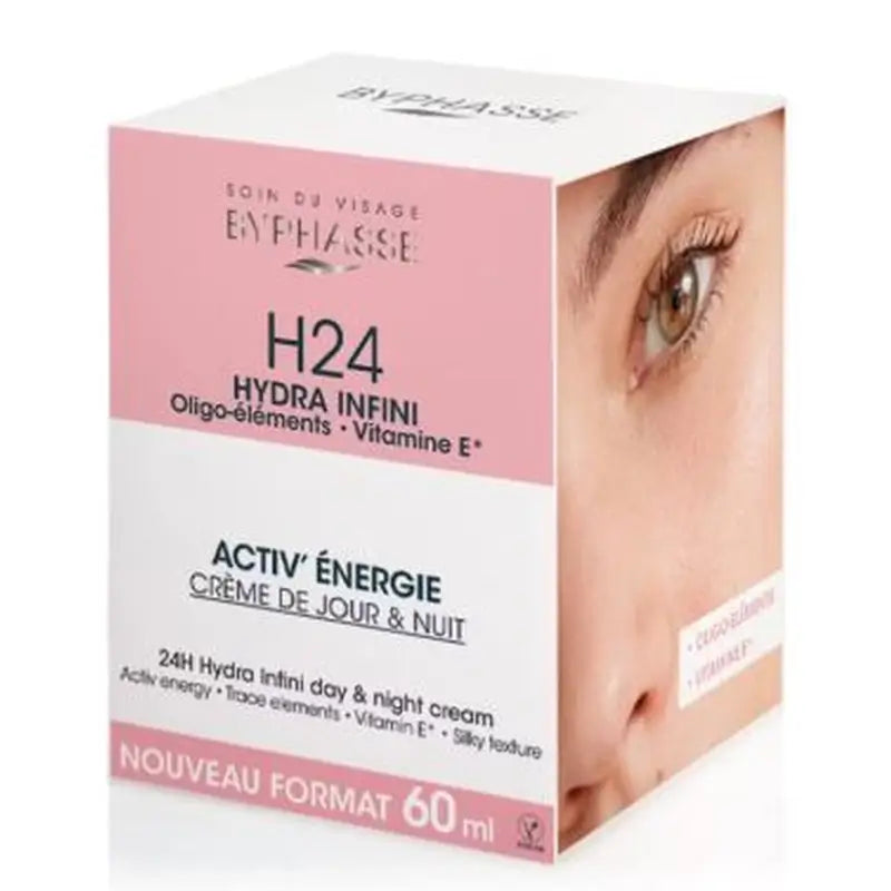 Byphasse Facial Cream Hydra Infini 24 H Dia e Noite, 60 ml