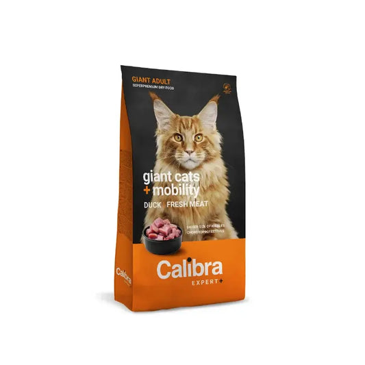 Calibra Cat Expert+ Adultos Gatos Gigantes & Mobilidade Ração 1.5Kg