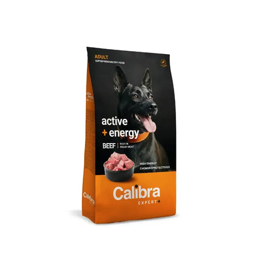 Calibra Dog Expert+ Adult Active & Energy Calibra Dog Expert+ Adult Active & Energy Beef Feed 2Kg