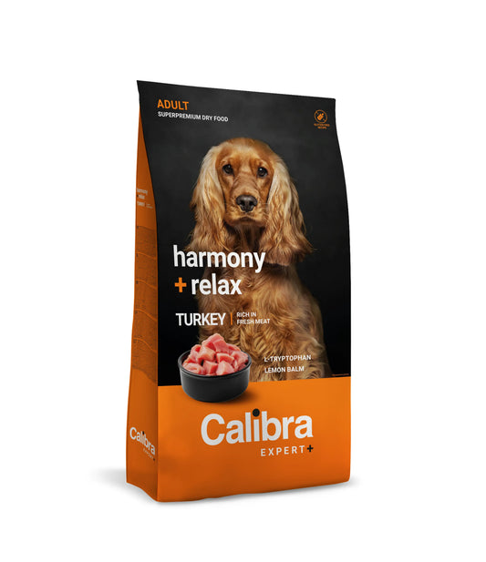 Calibra Dog Expert+ Adult Harmony & Relax Ração 12Kg
