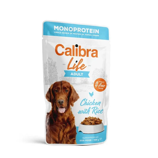 Calibra Dog Life Pouch Adult Frango, 10x150g