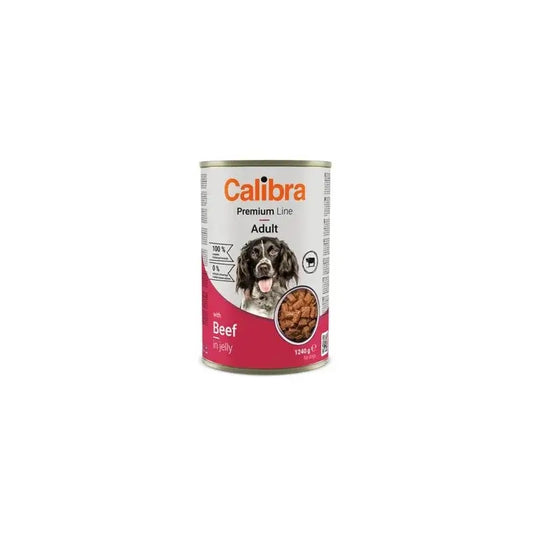 Calibra Dog Premium Com Carne Geleia Lata 12X1240G