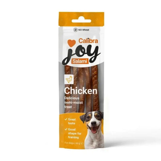 Calibra Joy Dog Salame Frango, 20 unidades x 30 gramas
