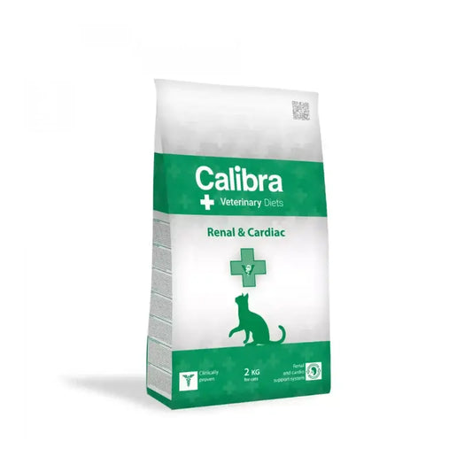 Calibra Vet Diet Ração Renal e Cardíaca para Gatos 5Kg