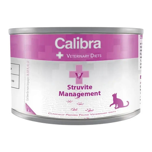 Calibra Vet Diet Gato Controlo de Estruvites Alimento Húmido Caixa 6X200Gr