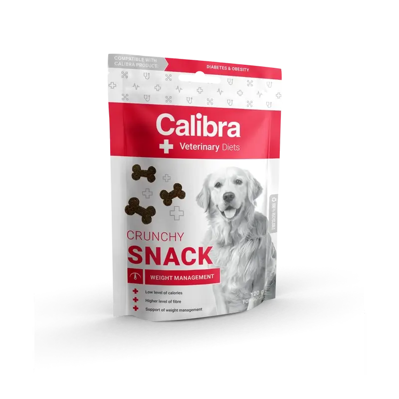 Calibra Vet Diet Cão Snack Crocante Controlo de Peso 120G