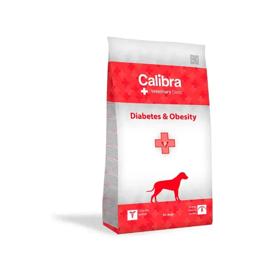 Calibra Vet Diet Ração para cães com diabetes e obesidade 2Kg
