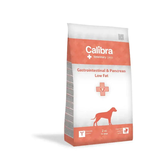 Calibra Vet Dieta Cão Gastrointestinal Ração com baixo teor de gordura 2Kg