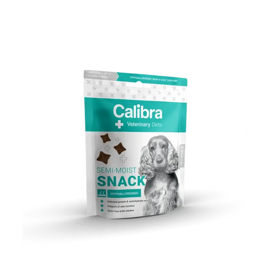 Calibra Vet Diet Cão Snack Semi-Moist Hipoalergénico 120G