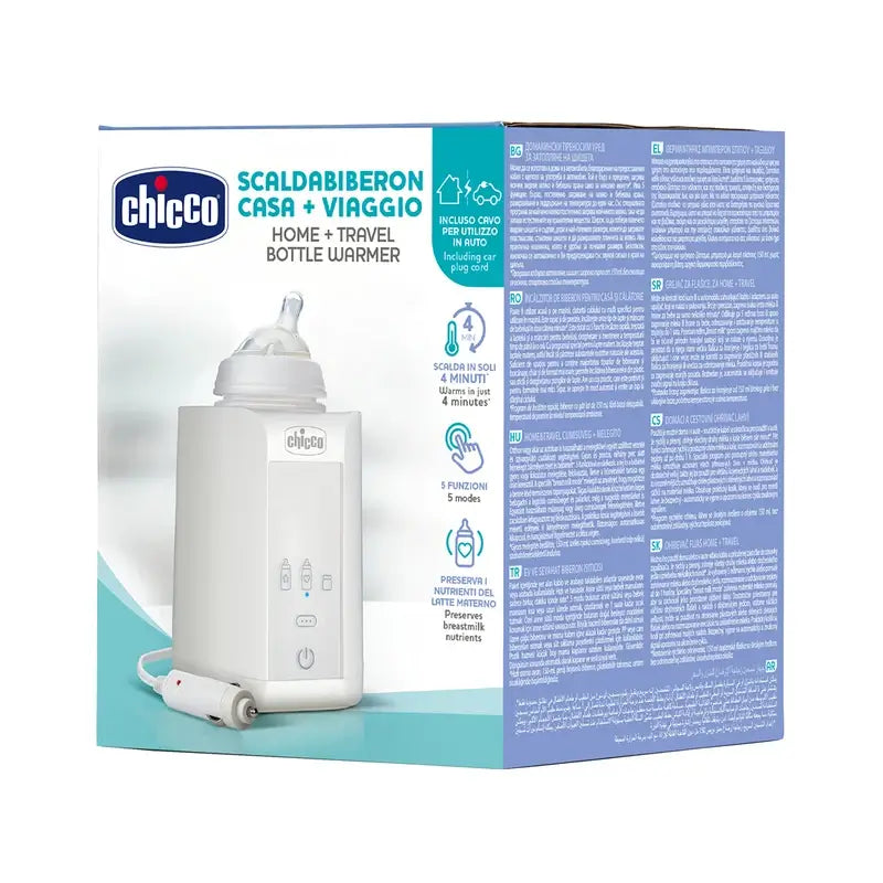 Aquecedor de biberões Chicco Digital Travel Home