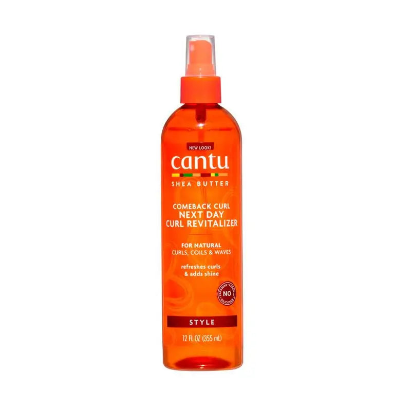 Cantu Manteiga de Karité Cabelo Natural Spray para Caracóis 355Ml