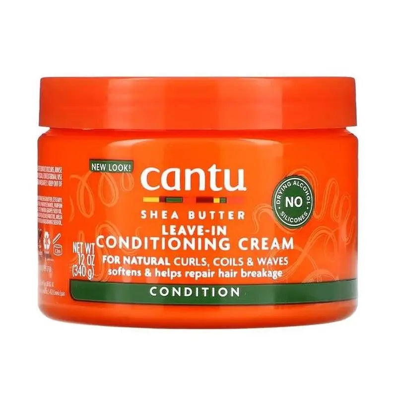 Cantu Shea Butter Natural Hair Leave In Conditioner Cream 340G