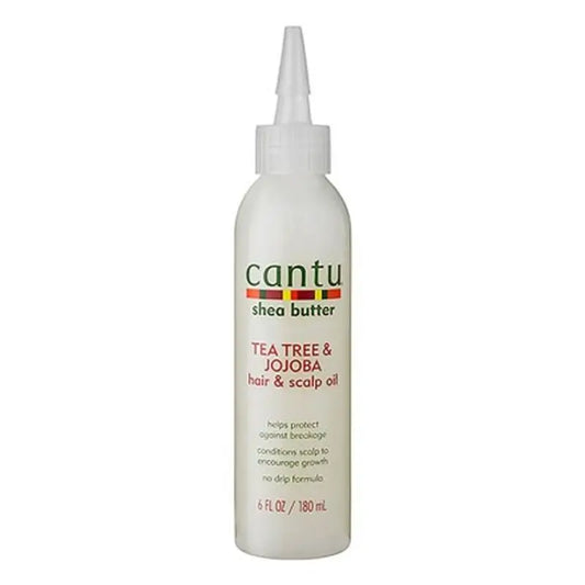 Cantu Tea Tree & Joiba Óleo para Cabelo e Couro Cabeludo 180Ml