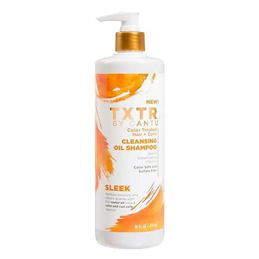 Champô Cantu Txtr Sleek Óleo de Limpeza 473Ml