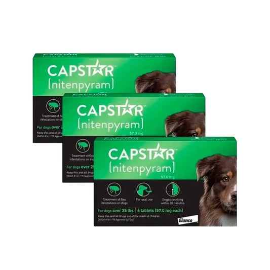 Capstar 57 Mg Cão 11-60Kg, 18 Comprimidos
