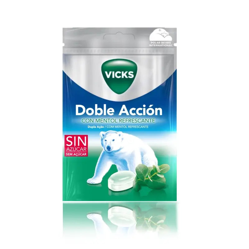Balas Vicks Dupla Ação 72 gr