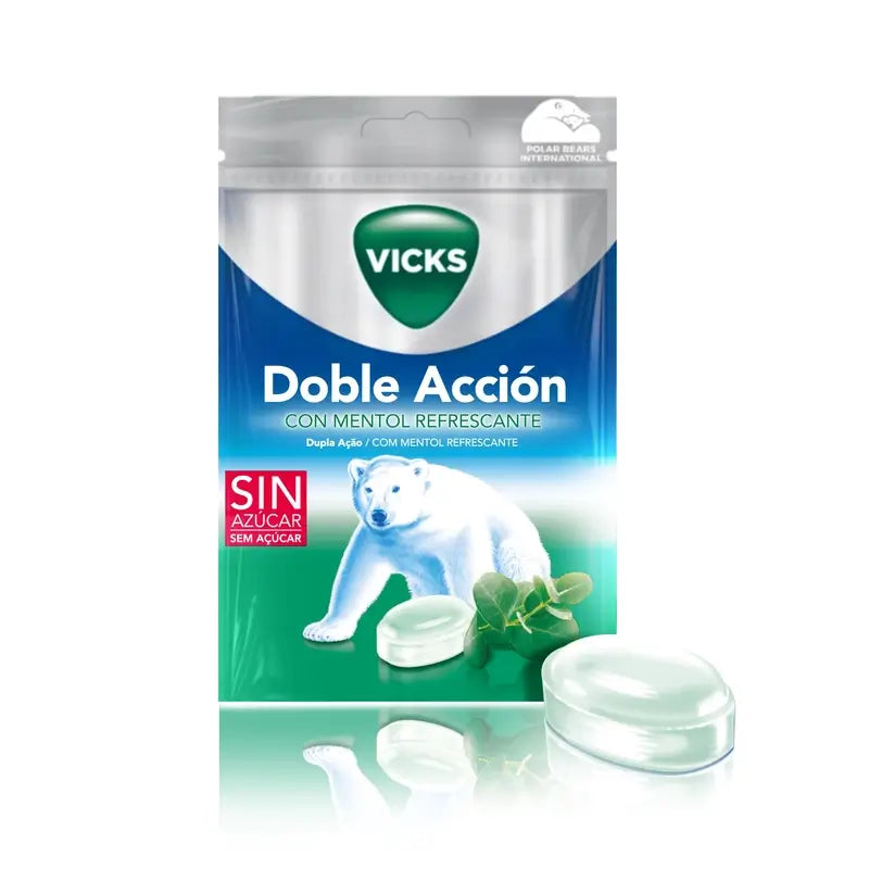 Balas Vicks Dupla Ação 72 gr