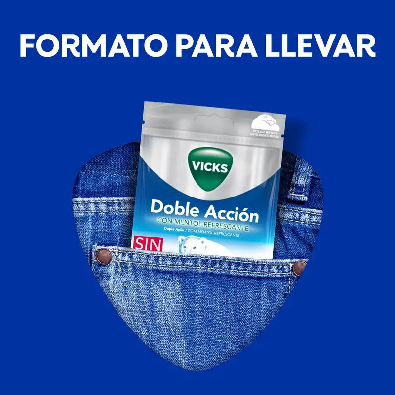 Balas Vicks Dupla Ação 72 gr