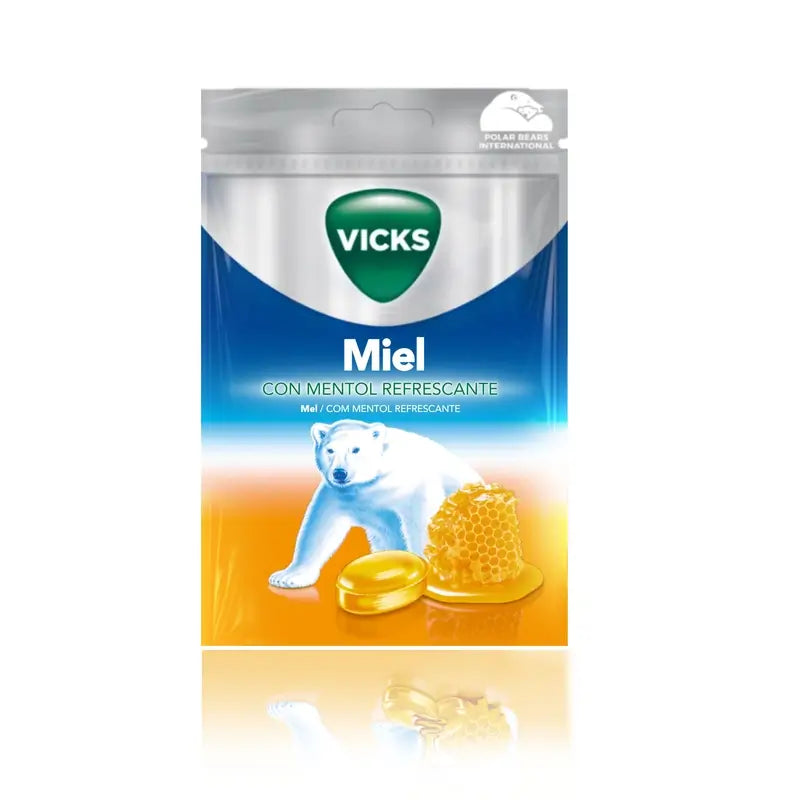 Balas de mel Vicks 72 gramas