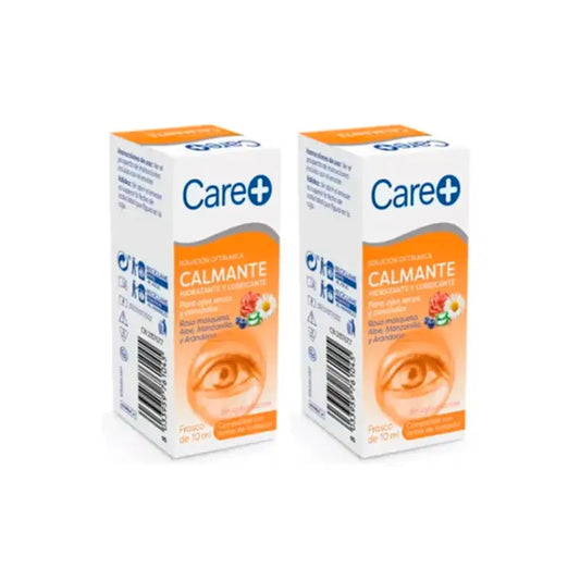Care+ Soothing Eye Drops for Irritated Eyes, Embalagem 2 x 10 Ml