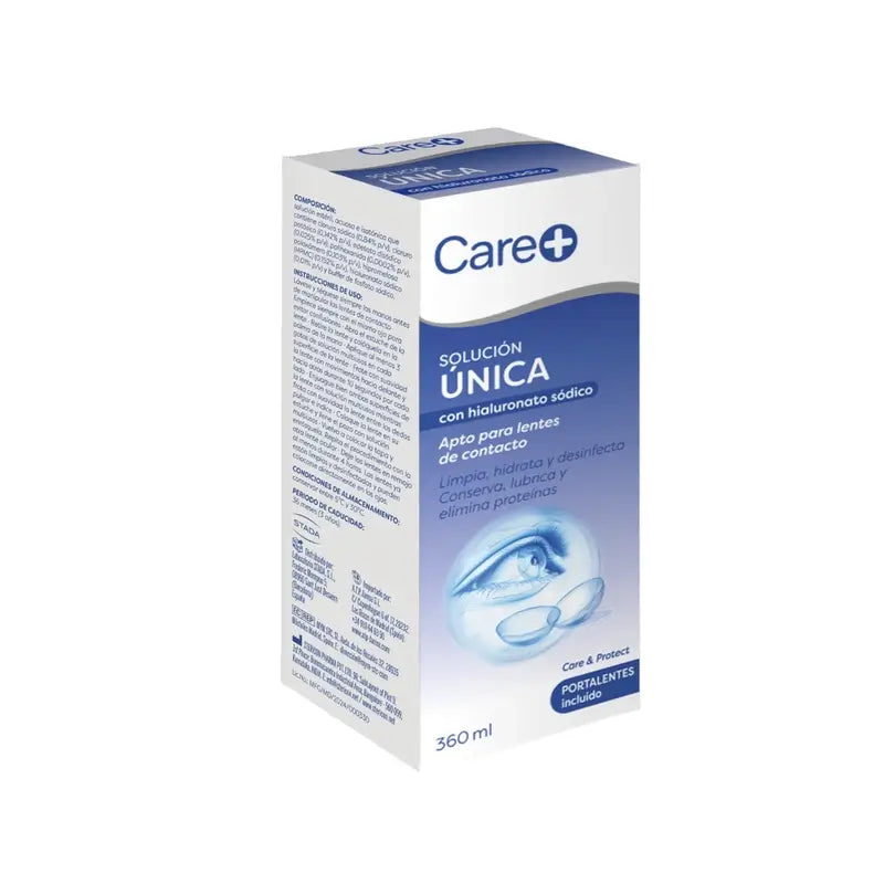 Care+ Lens Liquid com Hialuronato de Sódio , 360 ml