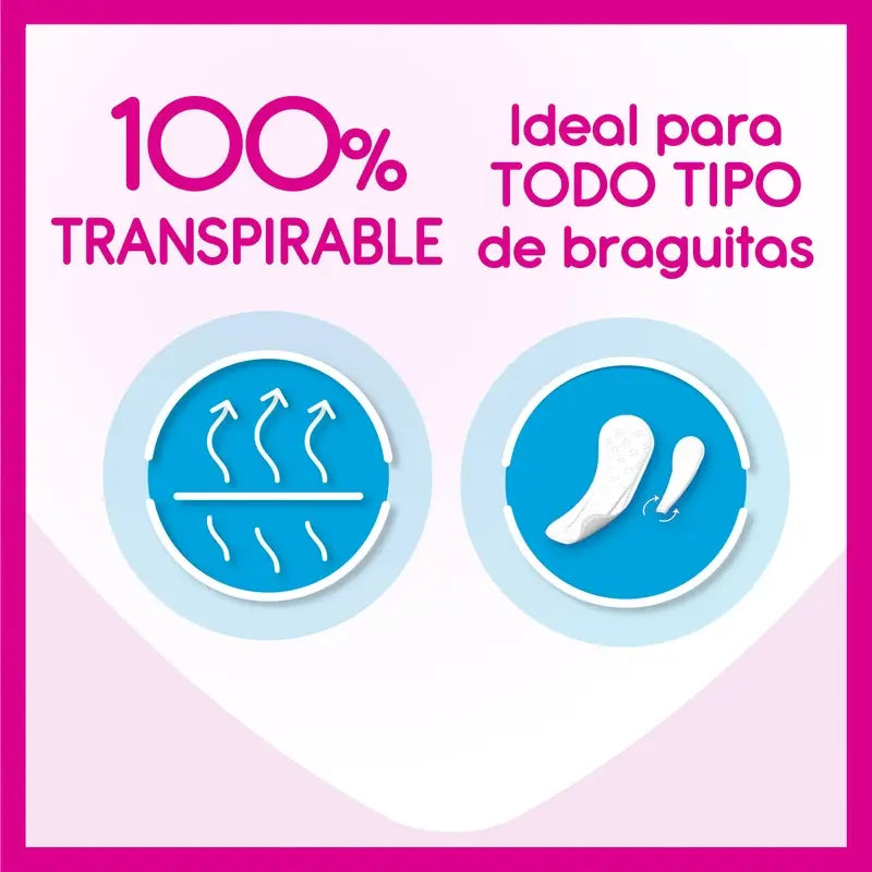 Carefree Flexiform Sem perfume 56pcs