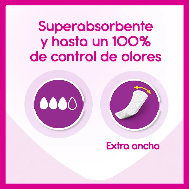 Carefree Plus Large Light Fragrance 64 unidades