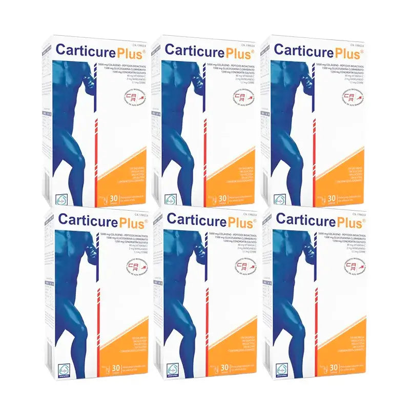 Carticure Plus, embalagem 6 x 30 envelopes