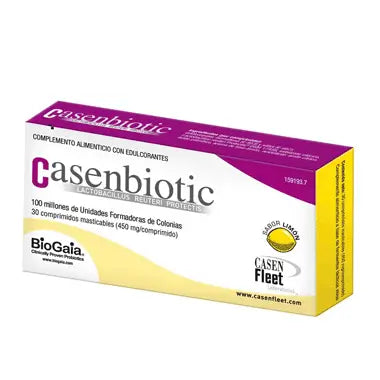 CASENBIOTIC Sabor a limão 30 comprimidos