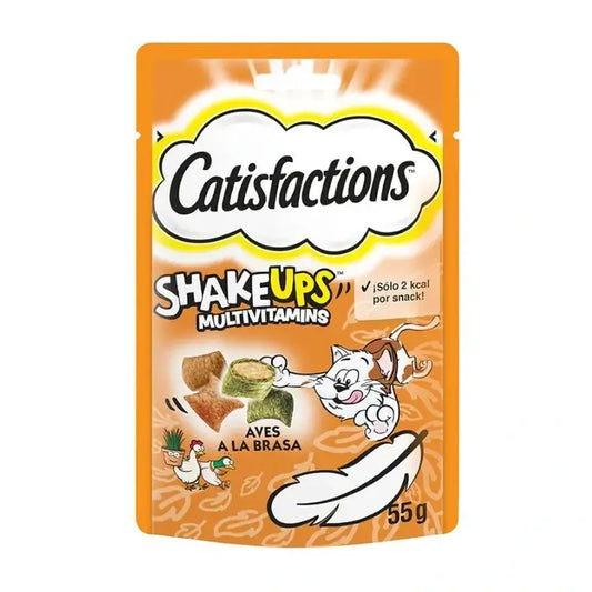 Catisfaction Shakeups Aves de capoeira para assar 6X55Gr