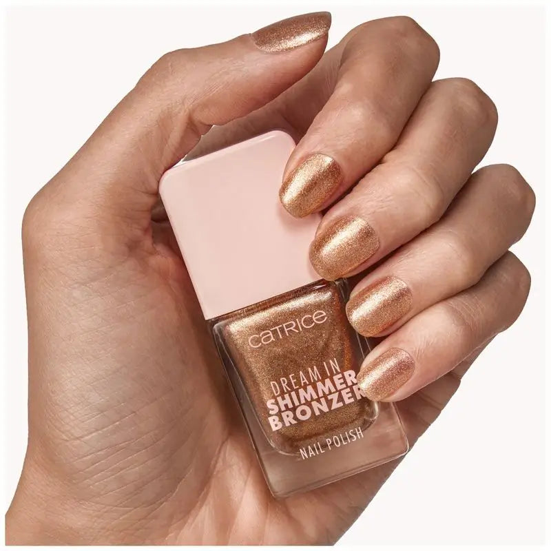 Verniz para unhas Catrice Dream In Shimmer Bronzer 090, 10,5 ml