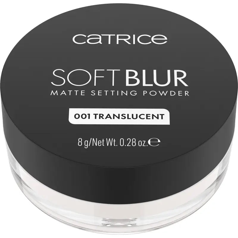Catrice Pó Fixador Matificante Soft Blur 001 , 8 gr
