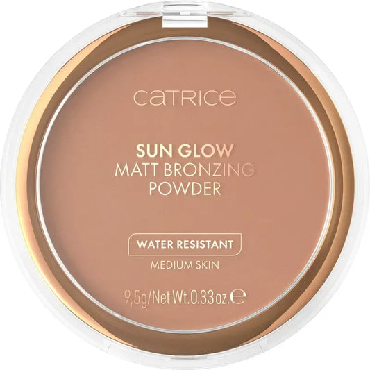 Catrice Sun Glow Pó bronzeador mate 030, 9,5 g