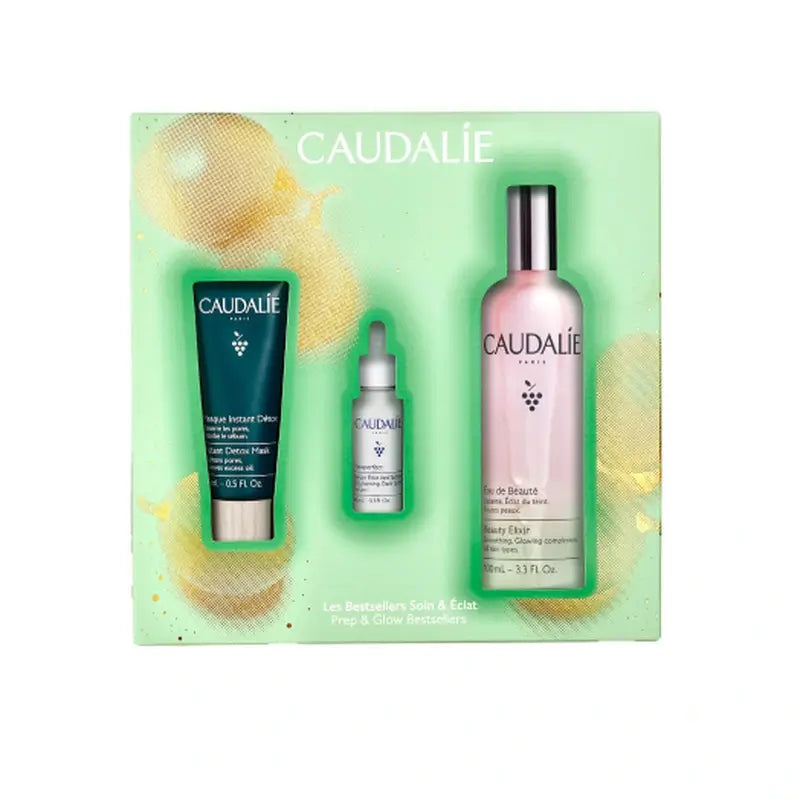 Caudalie Eau de Beauté Água de Beleza Trio Best-sellers Cuidado e Radiância