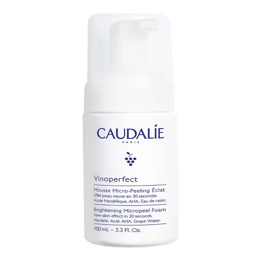 Caudalie Espuma Micropeeling Iluminadora com Ácido Manélico (Aha) , 100 ml