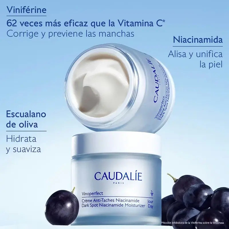 Caudalie Vinoperfect Creme Antimanchas com Niacinamida, 50 ml