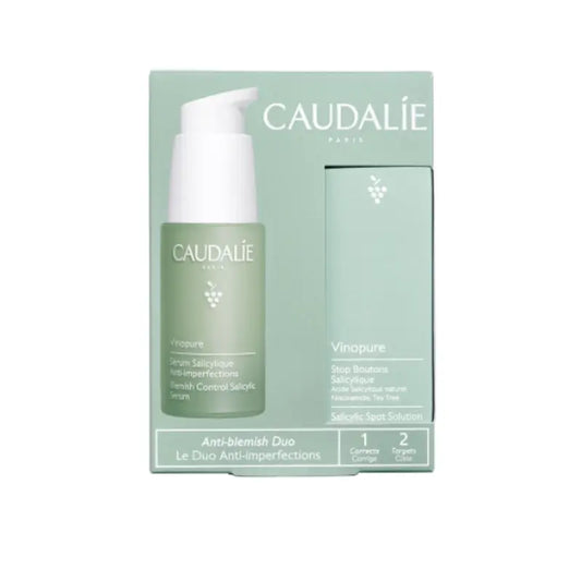 Caudalie Vinopure Sérum Anti-imperfeições 30 ml + Vinopure Anti-espinhas 15 ml