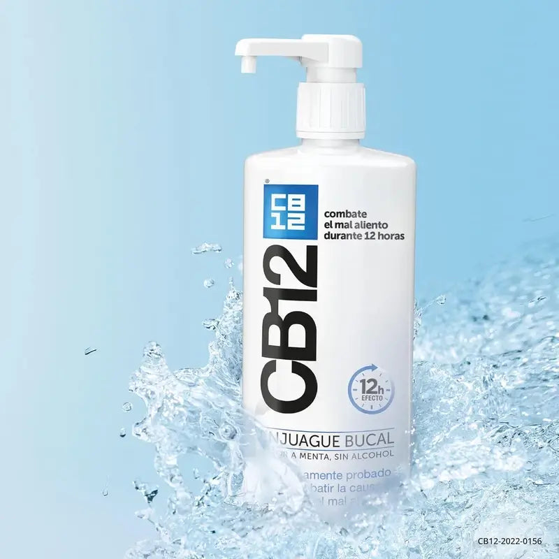 Colutório CB12 Mint Colutório para Halitose com Sabor a Menta, 1000 ml