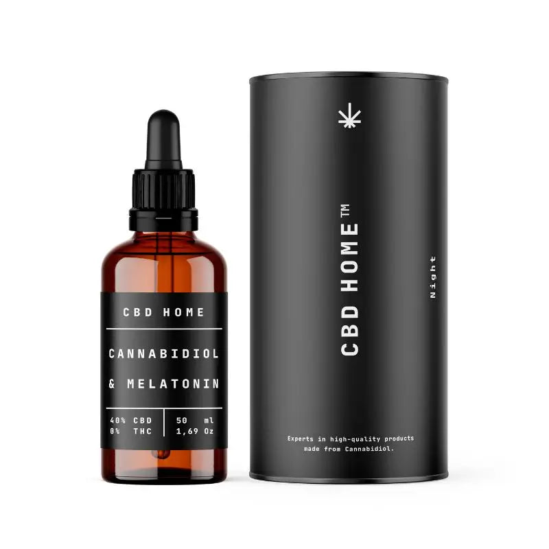 CBD Home 40% Óleo CBD com Melatonina , 50 ml