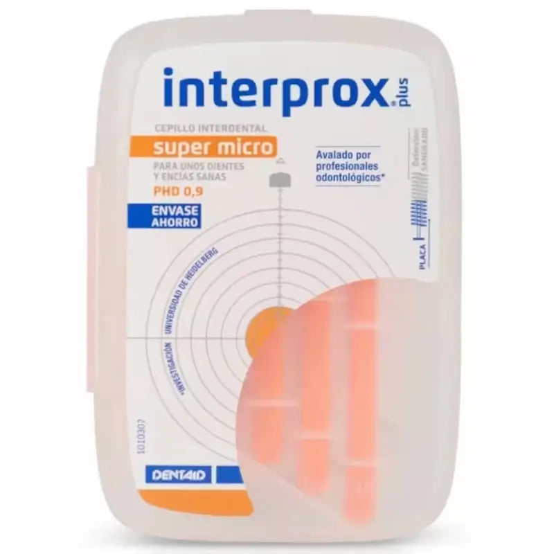 Interprox Plus Interproximal Super Micro Toothbrush 10 unidades