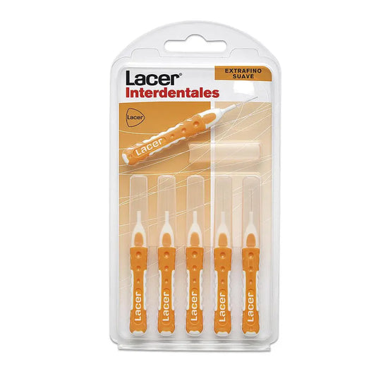 LACER Escova macia interdental extrafina reta 6 unidades