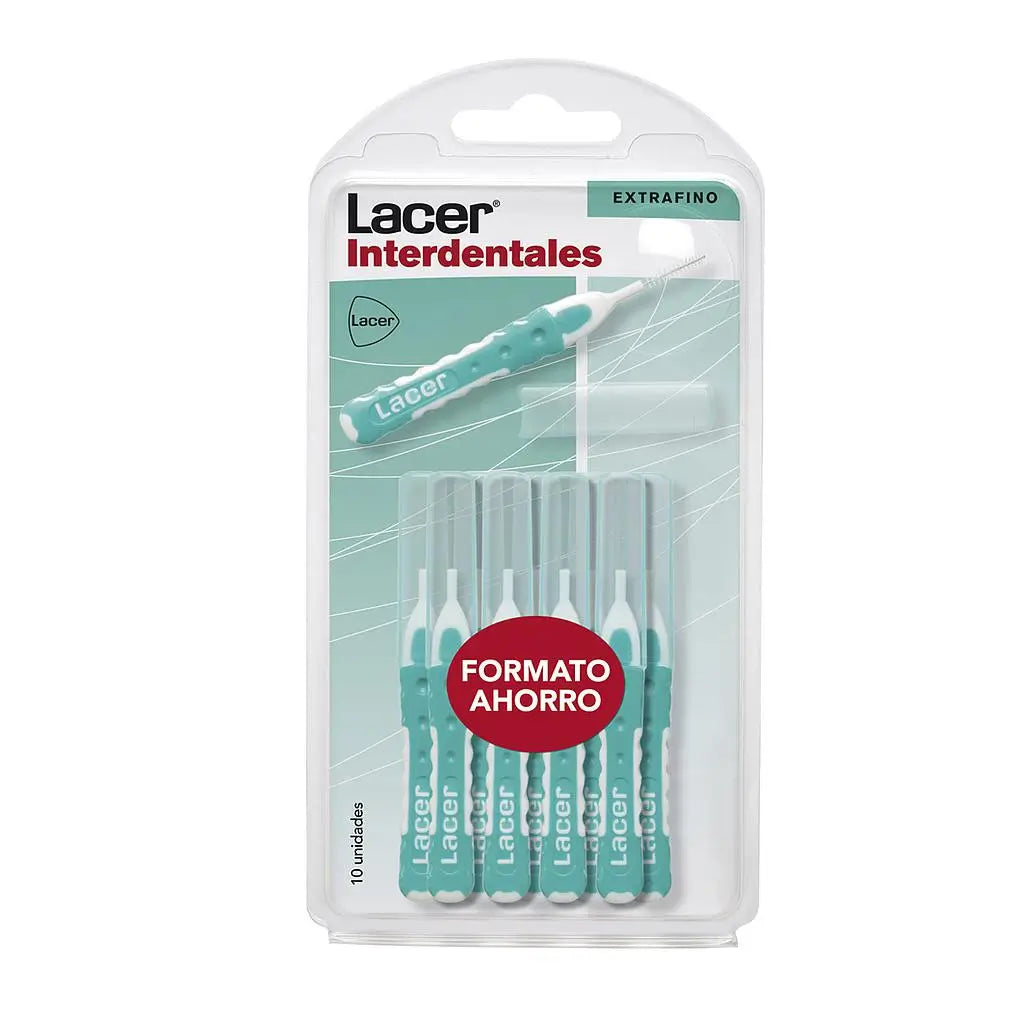ESCOVA INTERDENTAL LACER EXTRA FINO 10 U