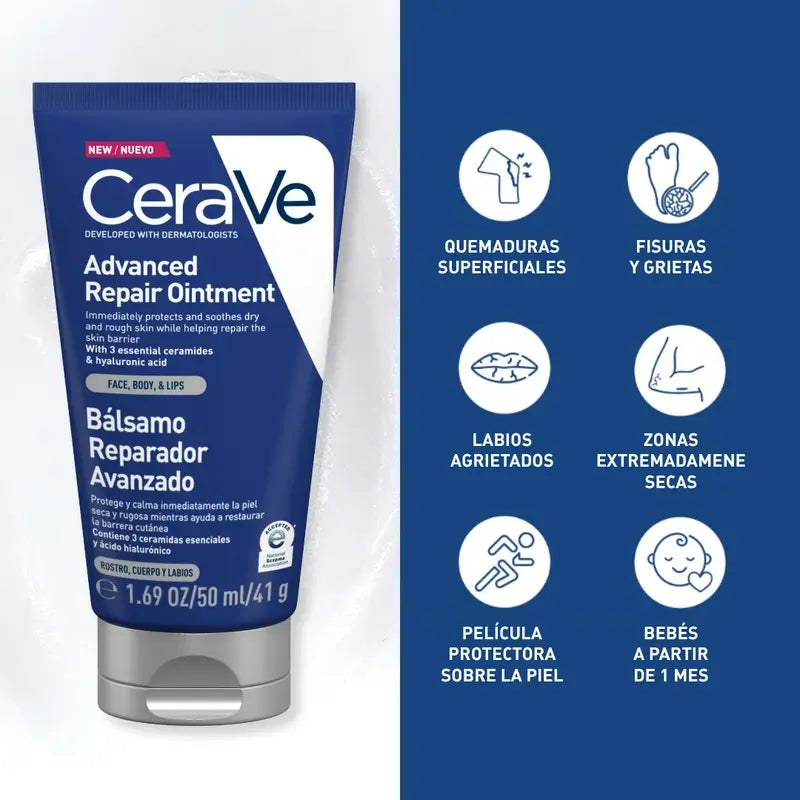 CeraVe Bálsamo Reparador Avançado, 50 ml