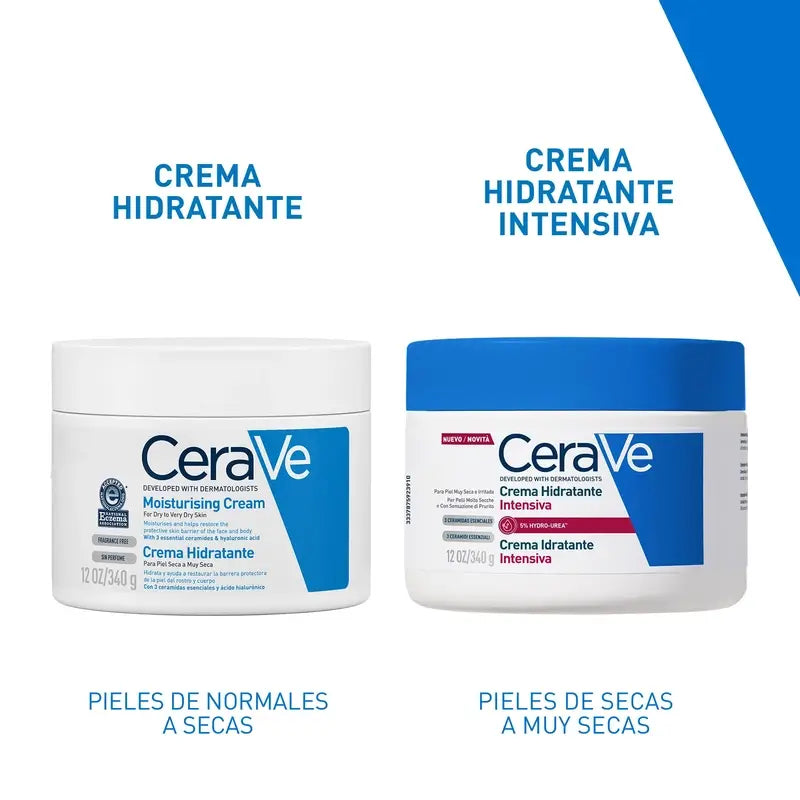 Cerave Creme Hidratante Intensivo 5% Hidro-Ureia, 340 g